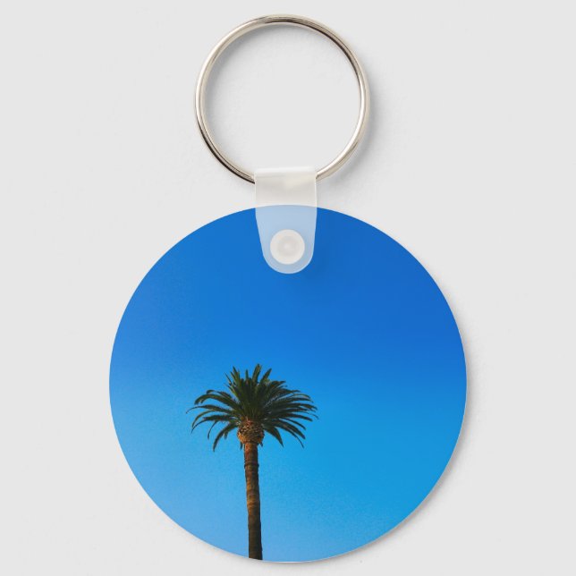 palm tree key ring (Front)