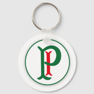 palm tree key ring