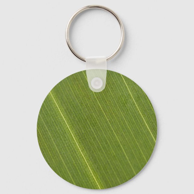 Palm Tree Leaf Key Ring (Front)