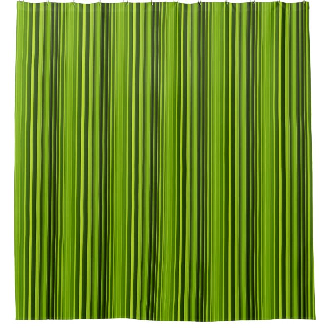 Palm Tree Leaf Texture Shower Curtain (Front)