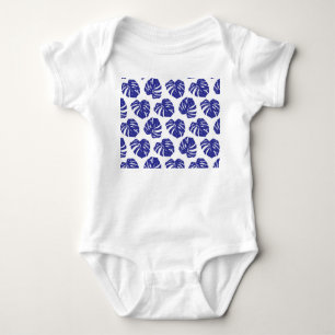 Palm Tree Leaves: Natural Pattern Baby Bodysuit
