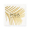 Palm Tree Leaves Tropical Gold Personalised