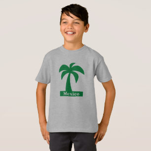Palm Tree (Mexico Vacation) - Kids' Hanes TAGLESS® T-Shirt