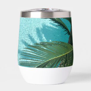 palm tree over the water