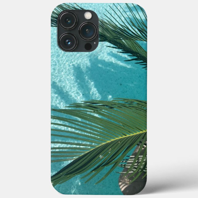 palm tree over the water Case-Mate iPhone case (Back)