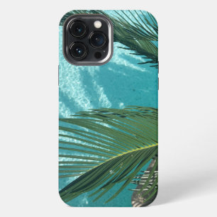 palm tree over the water iPhone 13 pro max case
