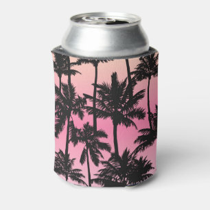 Palm Tree Pattern Can Cooler