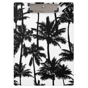 Palm Tree Pattern Clipboard