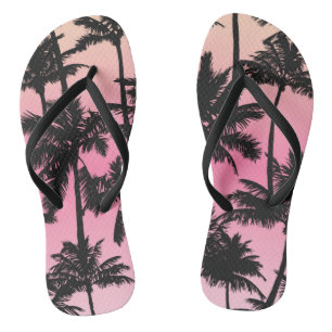 Palm Tree Pattern Jandals