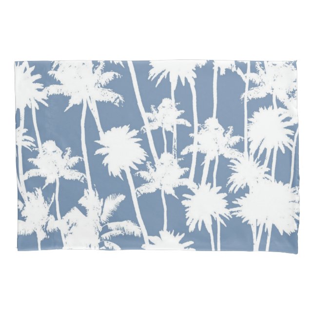 Palm tree pattern pillowcase (Front)