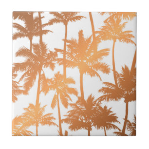 Palm Tree Pattern Tile