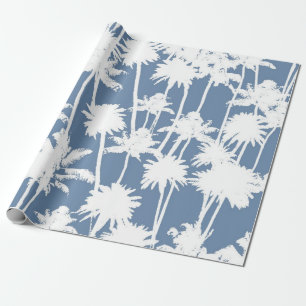 Palm tree pattern wrapping paper
