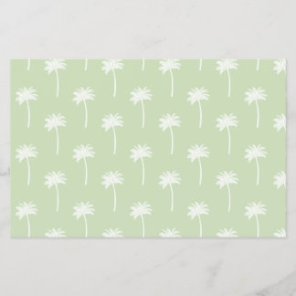 palm tree patterned scrapbooking paper