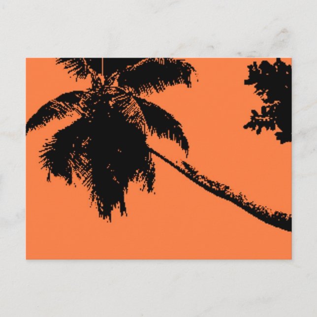 Palm Tree Postcard (Front)