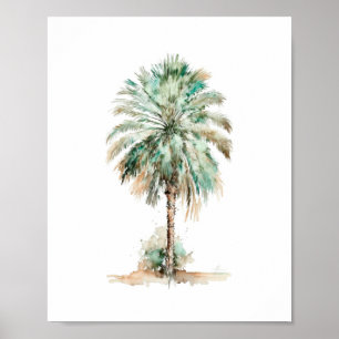 Palm tree poster