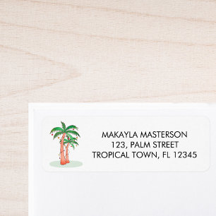 Palm Tree Return Address