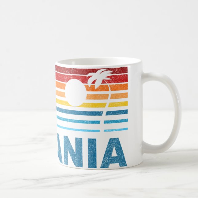Palm Tree Romania Coffee Mug (Right)