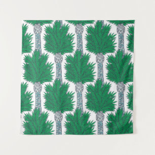 Palm tree seamless pattern. tapestry