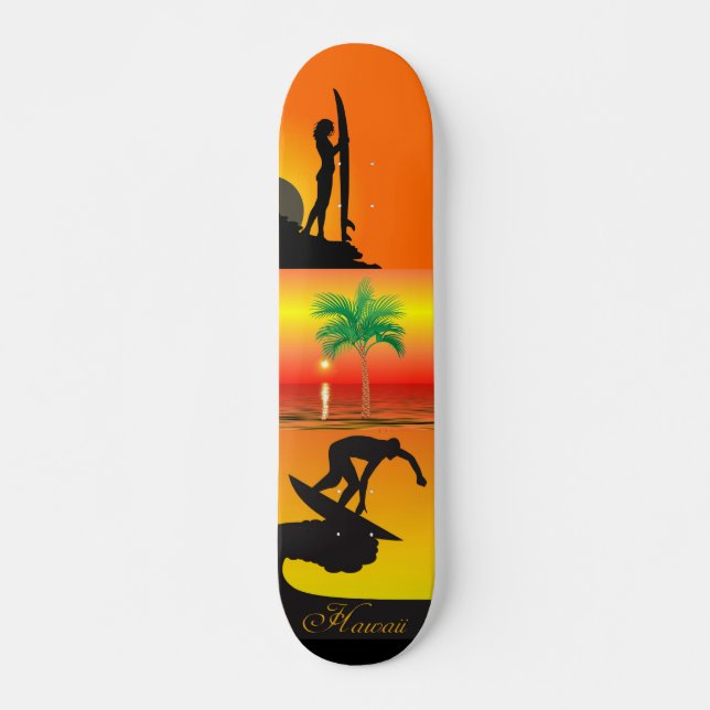 Palm Tree Skateboard (Front)