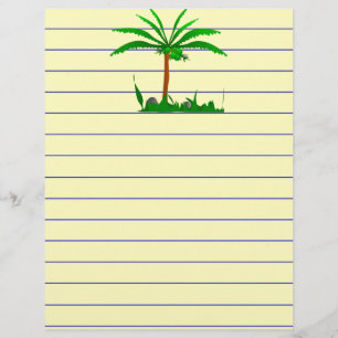 Palm Tree Stationery