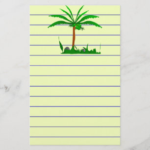 Palm Tree Stationery