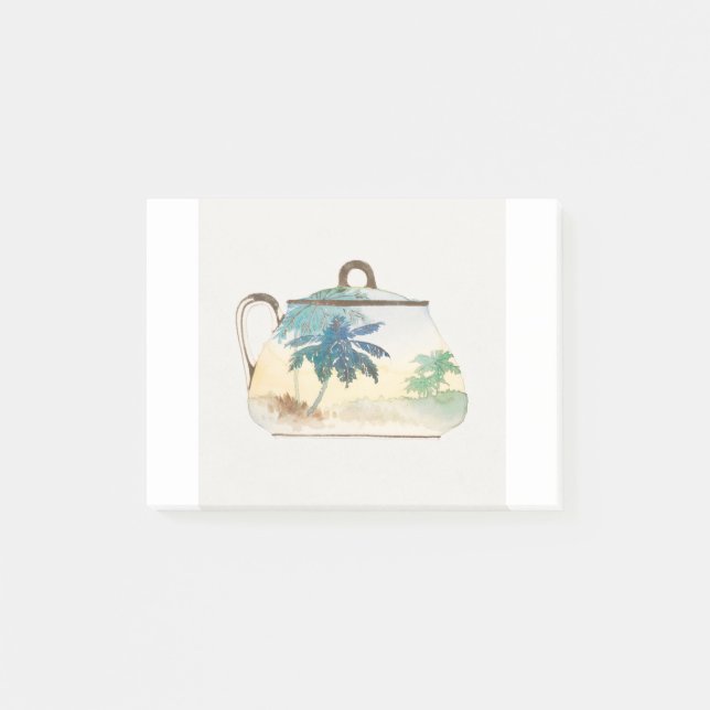 Palm Tree Sugar Bowl by Noritake Factory Post-it Notes (Front)