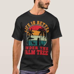 Palm Tree Summer Vacation Summervibes Beachlife T-Shirt