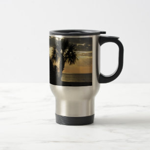 Palm Tree Travel Mug