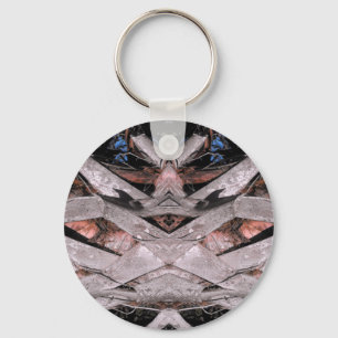 Palm Tree Trunk Key Ring