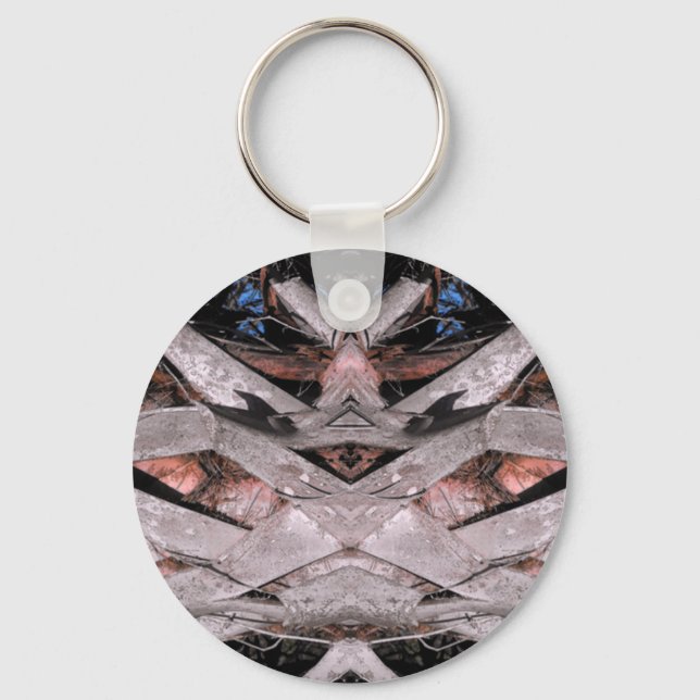 Palm Tree Trunk Key Ring (Front)