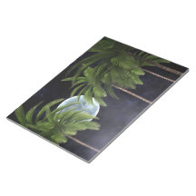 Palm Trees Against the Moon