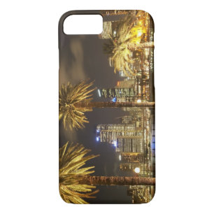 Palm Trees and CBD at Night, Sydney, New South Case-Mate iPhone Case