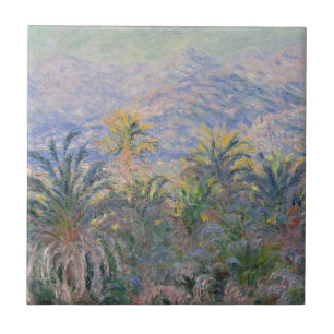 Palm Trees at Bordighera Tile