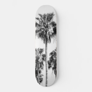 Palm Trees Black & White Vibes #8 #wall #decor  Skateboard