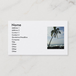 Palm Trees Business Card