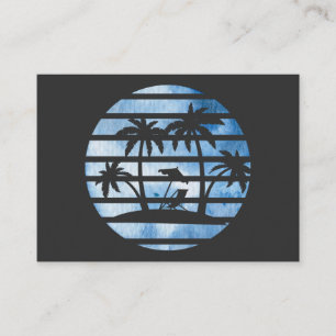 PALM TREES BUSINESS CARD