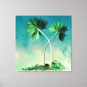 Palm Trees Canvas Print