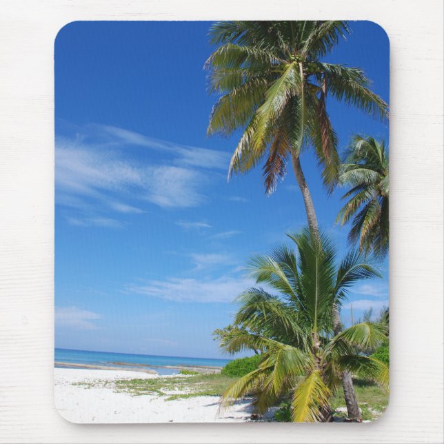 Palm Trees, Cayman Mousepad (Front)