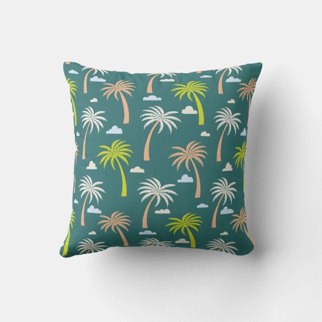 Palm Trees Cushion (Back)