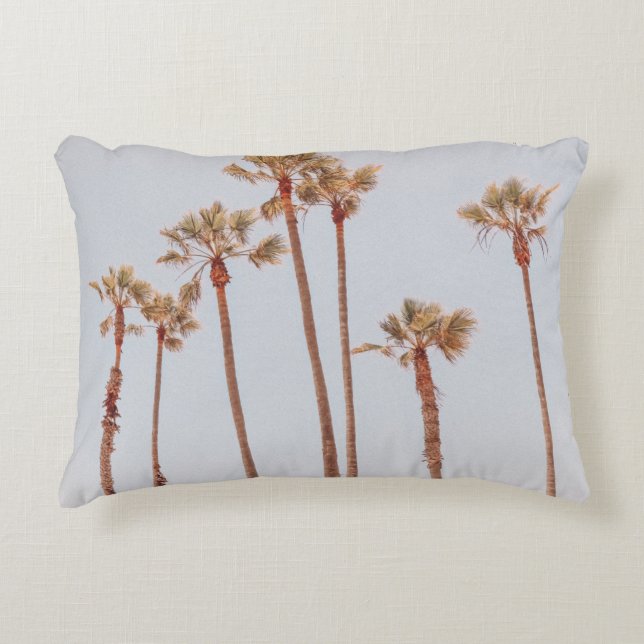 PALM TREES DECORATIVE CUSHION (Front)