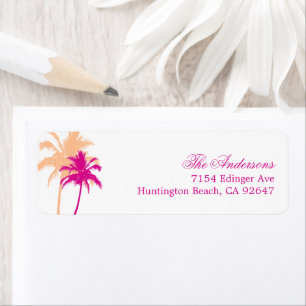 Palm Trees Destination Wedding