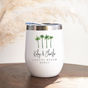 Palm Trees Destination Wedding Favour