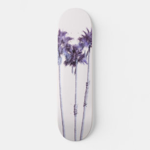 Palm Trees Dream #7 #tropical #wall #decor #art  Skateboard