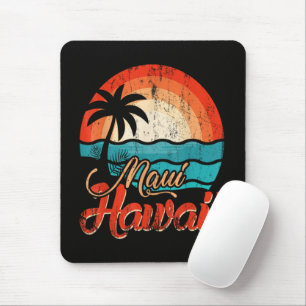 Palm Trees Hawaiian Beach Mouse Pad