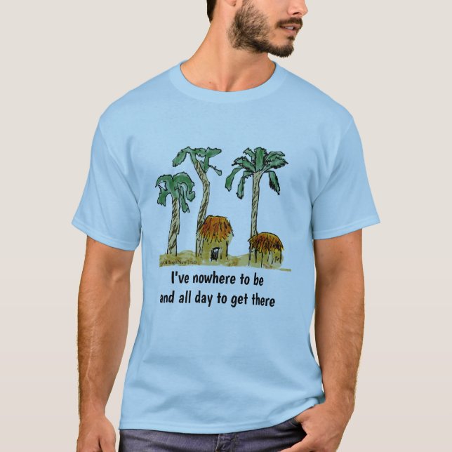 Palm Trees in Paradise T-Shirt (Front)
