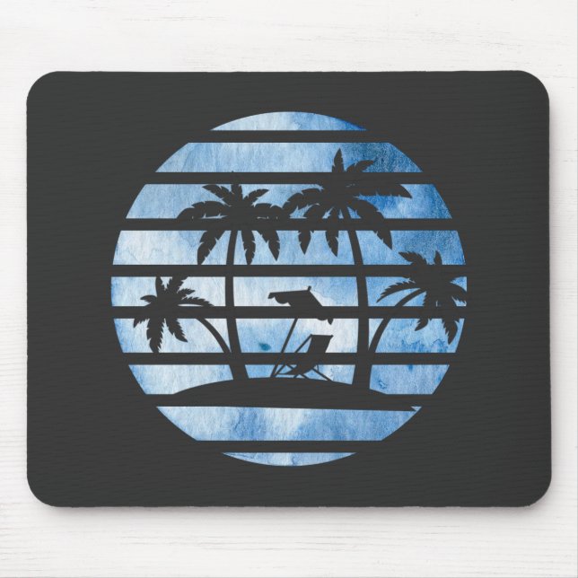 PALM TREES MOUSE PAD (Front)