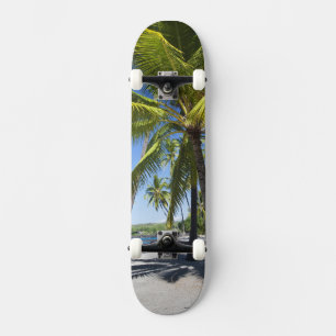 Palm trees, National Historic Park Pu'uhonua o Skateboard