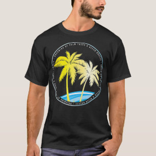Palm Trees & Ocean Breeze beach vibe Premium T-Shirt