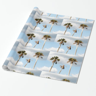 Palm Trees On The Beach Wrapping Paper