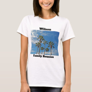 Palm Trees Paradise Family Reunion Keepsake T-Shirt